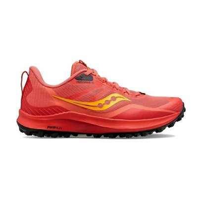 Löparskor, Vuxna Saucony Peregrine 12 Kvinna Mörkröd (Fotstorlek: 39)