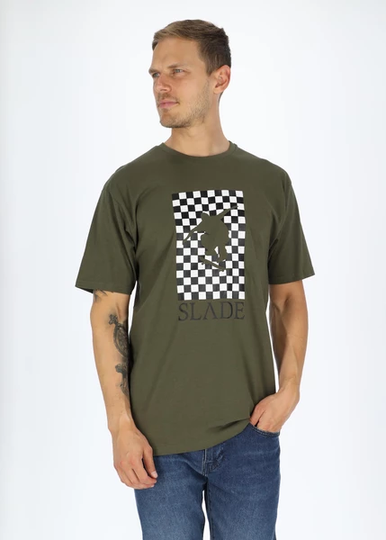 Check Tee, Olive, Xs, T-Shirts