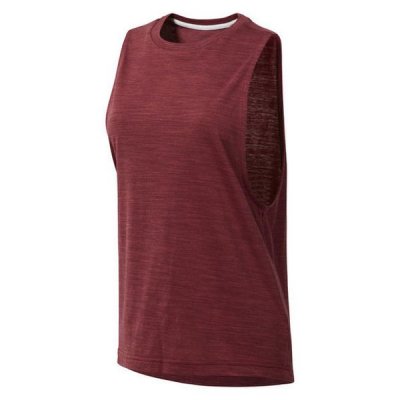 Ärmlös sporttröja Dam Reebok el Marble Muscle Tank Bordeaux (Storlek: XS)