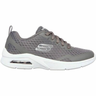 Sportskor för barn Skechers Microspec Max Grå (Fotstorlek: 34)