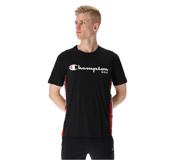 M Crewneck T-Shirt Off Court, Black Beauty, S, T-Shirts