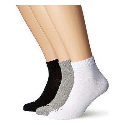 Sportstrumpor Puma QUARTER (3 par) (Färg: Svart)