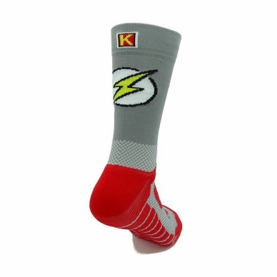 Sportstrumpor Kamuabu Super Hero Grå Unisex (Fotstorlek: 42-46)