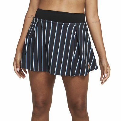 Tennis skirt Nike Club Ränder Svart (Storlek: XS)