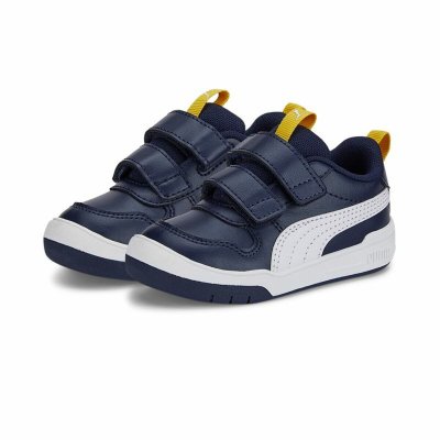 Sportskor för barn Puma Multiflex SL V Blå (Fotstorlek: 37)