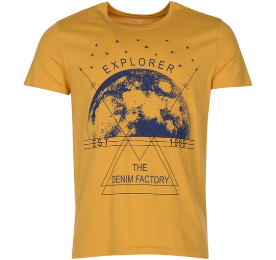 Explorer Tee, Yellow, M, T-Shirts