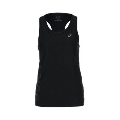 Tanktop, Dam Asics GRAPHIC TANK (Färg: Svart, Storlek: L)
