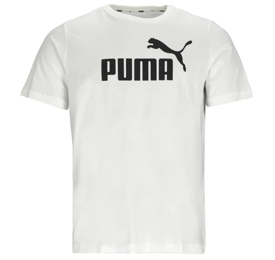 Ess Logo Tee, Puma White, 3xl, T-Shirts