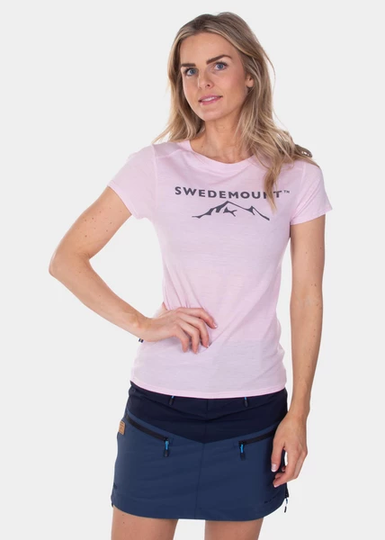 Himalaya Merino Tee W 2.0, Pink, 34, T-Shirts