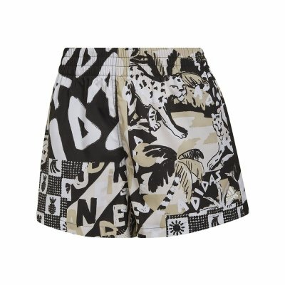Sportshorts för kvinnor Adidas Farm Svart (Storlek: XL)