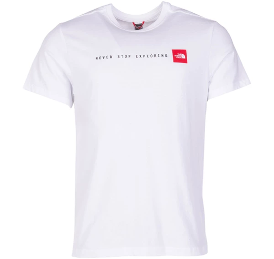 M Nse Tee, Tnf White/Tnf Red, Xl, T-Shirts