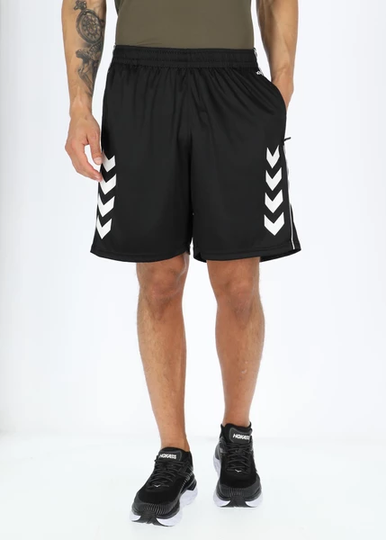 Hmlcore Xk Poly Coach Shorts, Black, 4xl, Löparshorts