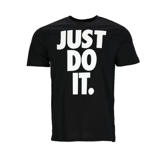 Nike Sportswear Men's T-Shirt, Black/White, S, T-Shirts