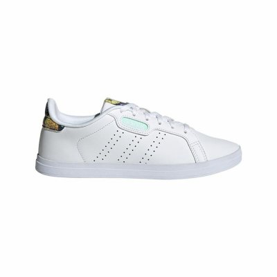 Gymnastiksko, Dam Adidas Courtpoint Base Vit (Fotstorlek: 38)