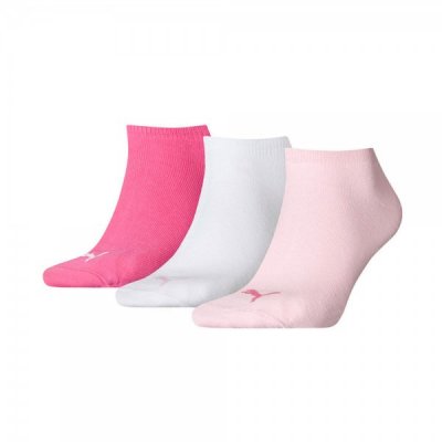 Sportstrumpor Puma SNEAKER LADY (3 Par) (Färg: Rosa)