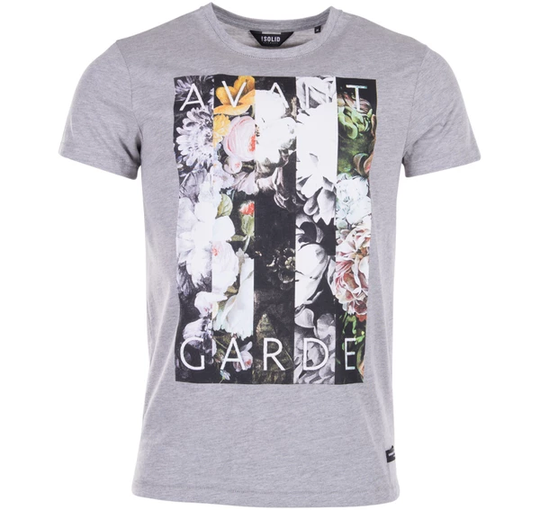 T-Shirt - Lauro, Grey Mel, S, T-Shirts