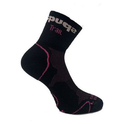 Sportstrumpor Spuqs Coolmax Protect NR Svart Rosa (Fotstorlek: 37-39)