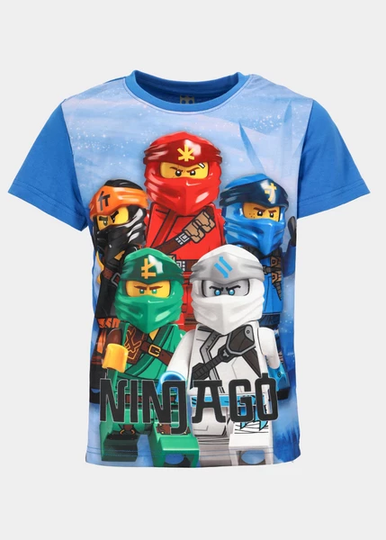 M12010734 - T-Shirt Ss, Blue, 140, T-Shirts
