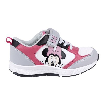 Sportskor för barn Minnie Mouse Grå Rosa (Fotstorlek: 31)