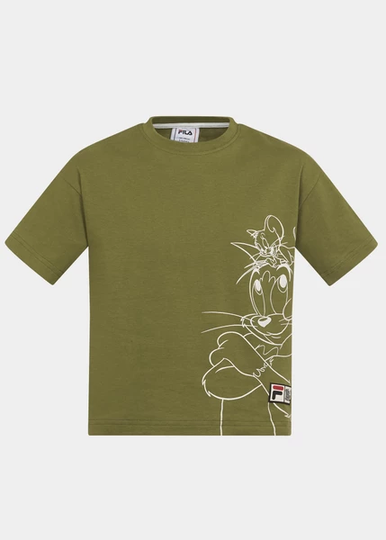 Toyama Tee, Loden Green, 122/128, T-Shirts