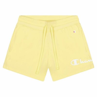Träningsshorts Champion Drawcord Pocket Gul Multicolour (Storlek: L)