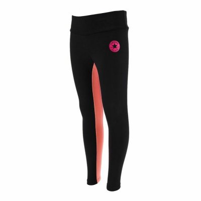 Sport-leggings, Barn Blocked High Converse Rise Svart (Storlek: 12-13 år)
