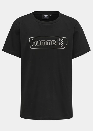 Hmltomb T-Shirt S/S, Black, 146/152, T-Shirts