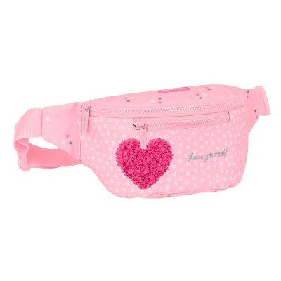 Midjeväska Safta Love Yourself Rosa (23 x 12 x 9 cm)