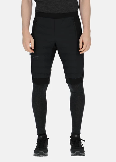 Nordic Hybrid Shorts, Black/Charcoal, S, Löparshorts