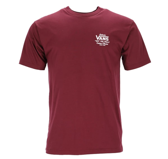 Holder St Classic, Burgundy/White, Xl, T-Shirts