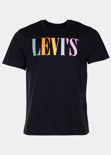 Relaxed Graphic Tee 90s Serif, Blacks, Xs, T-Shirts