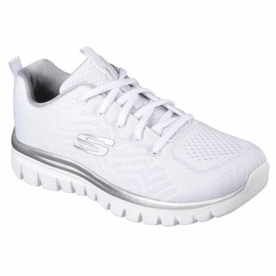Sportskor Skechers Graceful Get Connected Kvinna Vit (Fotstorlek: 38)