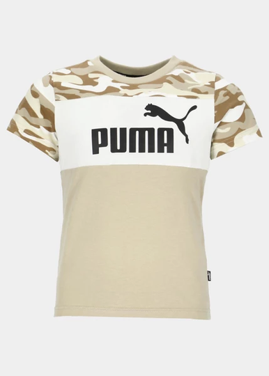 Ess+ Camo Tee, Putty, 164, T-Shirts