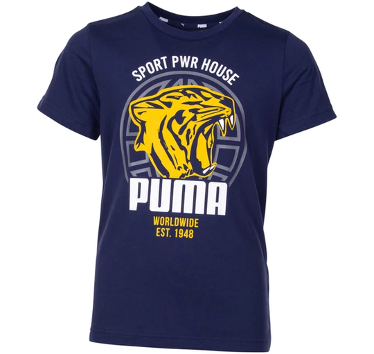 Alpha Graphic Tee B, Peacoat, 104, T-Shirts