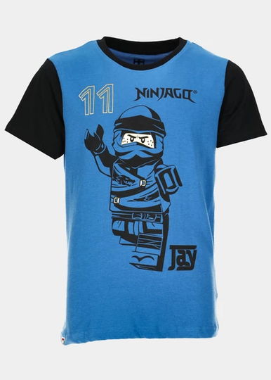 M12010619 - T-Shirt Ss, Blue, 122, T-Shirts