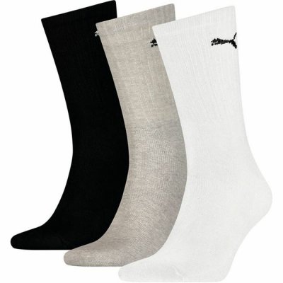 Sportstrumpor Puma Crew Svart Unisex (3 pcs) (Fotstorlek: 43-46)