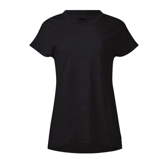 Oslo Wool W Tee, Black, L, T-Shirts