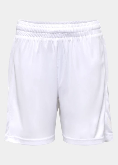 Hmlcore Xk Poly Shorts Kids, White, 176, Träningsshorts