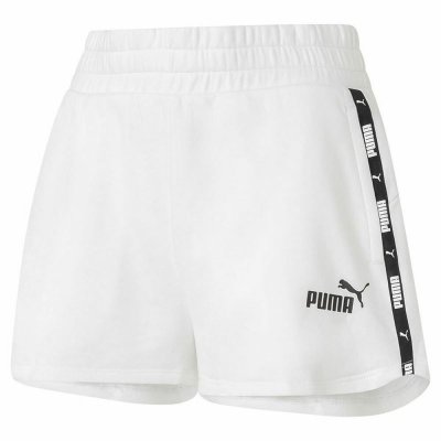 Sportshorts för kvinnor Puma Power W Vit (Storlek: M)