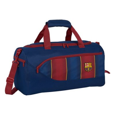 Sportväska F.C. Barcelona 20/21 Rödbrun Marinblå (50 x 25 x 25 cm)