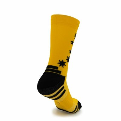 Sportstrumpor Kamuabu Stars Gul Unisex (Fotstorlek: 36-41)