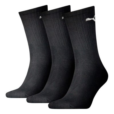 Sportstrumpor Puma SPORT (3 par) Svart Män Unisex (Fotstorlek: 35-38, Färg: Svart)