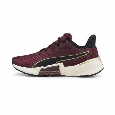 Gymnastiksko, Dam Puma PwrFrameTR Deco Glam Bordeaux (Fotstorlek: 38.5)