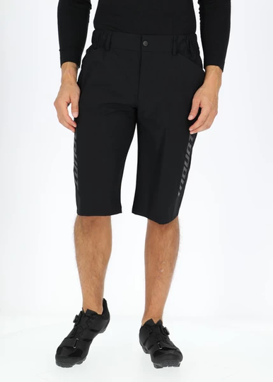 Mtb 2-In-1 Stretch Padded Shorts, Black, M, Träningsshorts