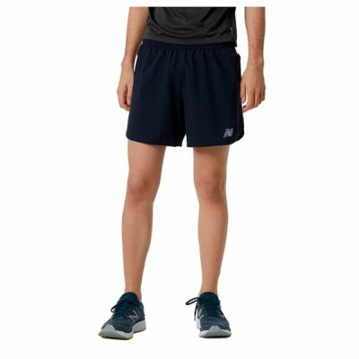 Sportshorts för män New Balance Graphic Impact Run 5 Inch (Storlek: M)