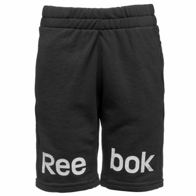 Träningsbyxa barn Reebok Svart (Storlek: 4 år)