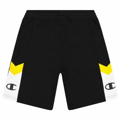 Sportshorts för män Champion Color Block Svart (Storlek: 2XL)
