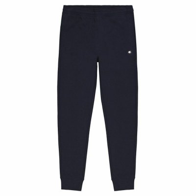 Långa träningsbyxor Champion Slim Fit Rib Cuff Mörkblå Män Multicolour (Storlek: XXL)