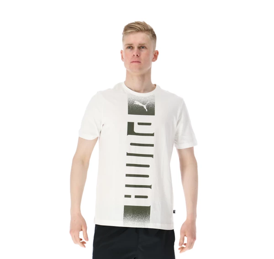 Puma Rebel Tee, Puma White, 2xl, T-Shirts