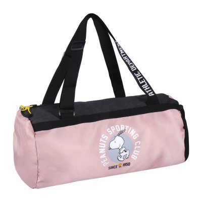 Sportväska Snoopy Rosa (48 x 25 x 25 cm)